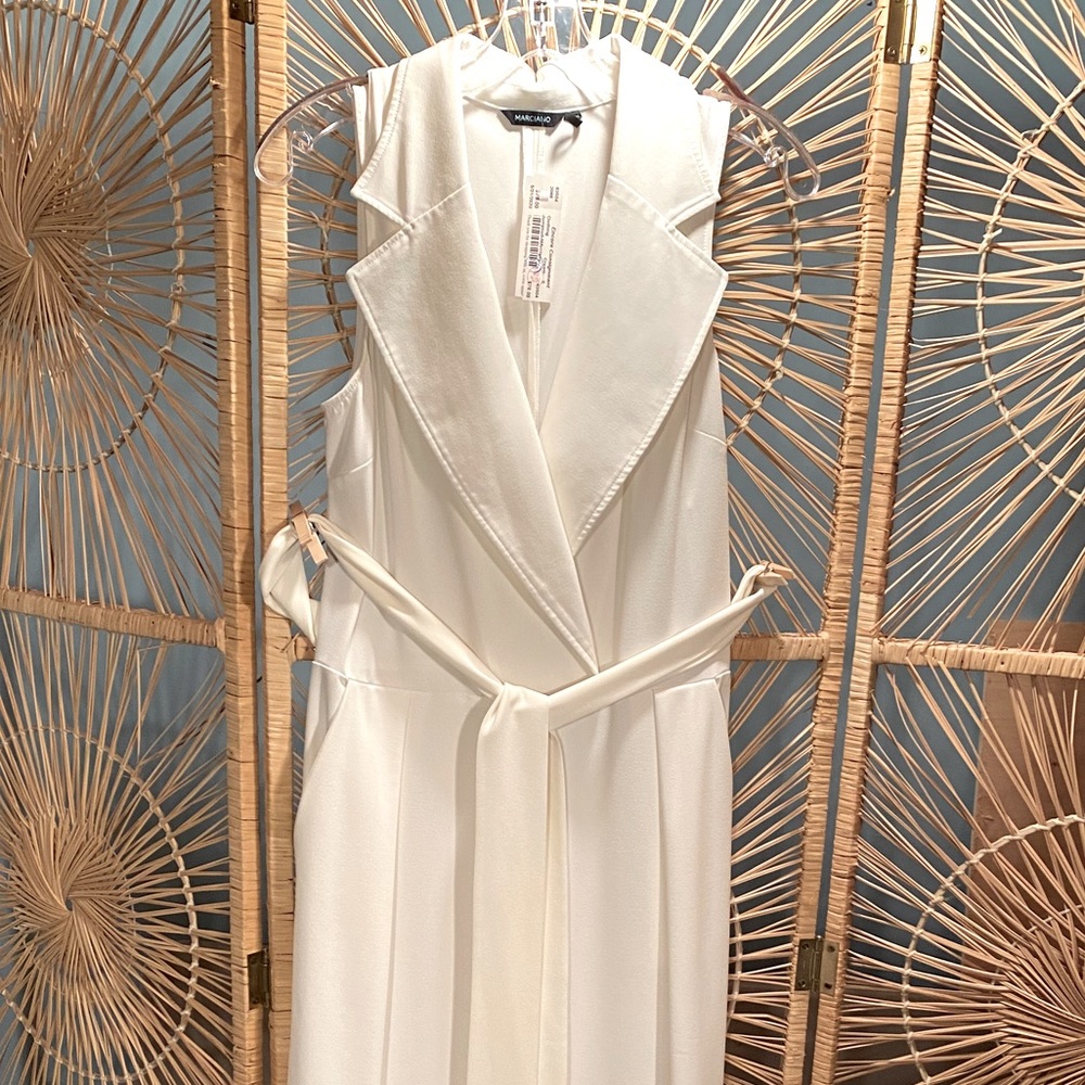 Marciano white jumpsuit